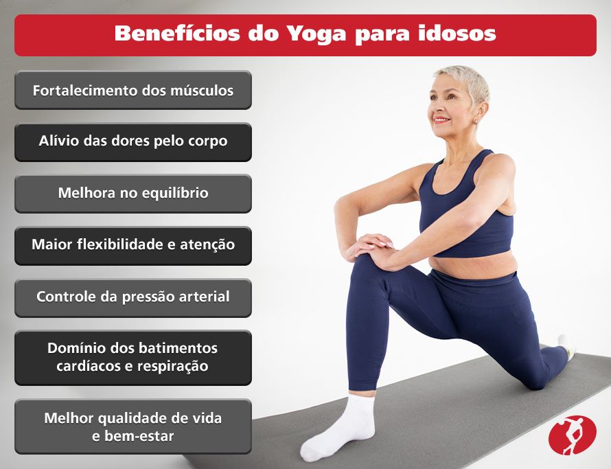 Benefícios do Yoga para idosos