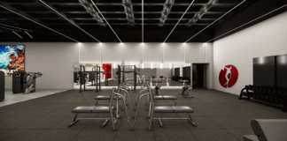 Sala de musculação moderna da Cia Mooca, com estrutura completa, tecnologia de ponta e design inovador.