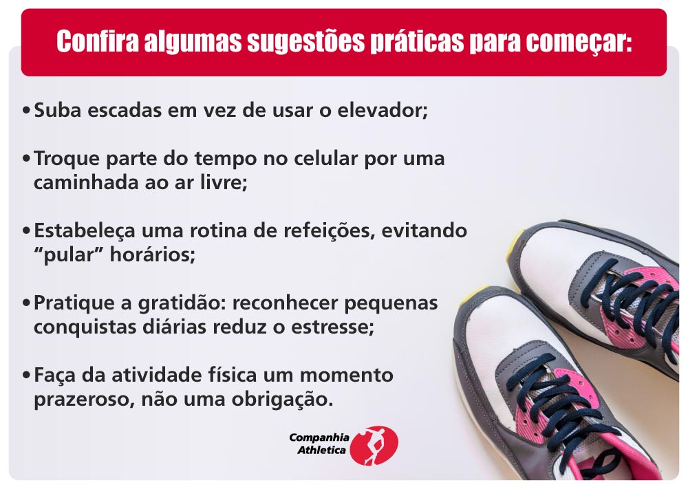 Sugestões práticas para uma vida saudável